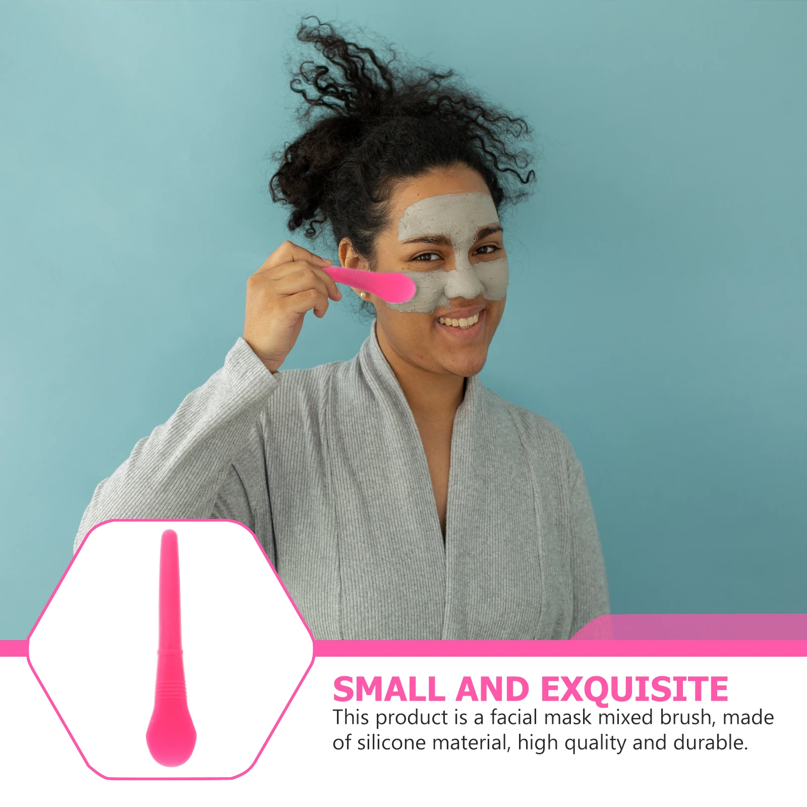 

3 Pcs Mask Brush Silicone Luxury Makeup Cosmetics Brushes Face DIY Accessories Facial Hand Tools