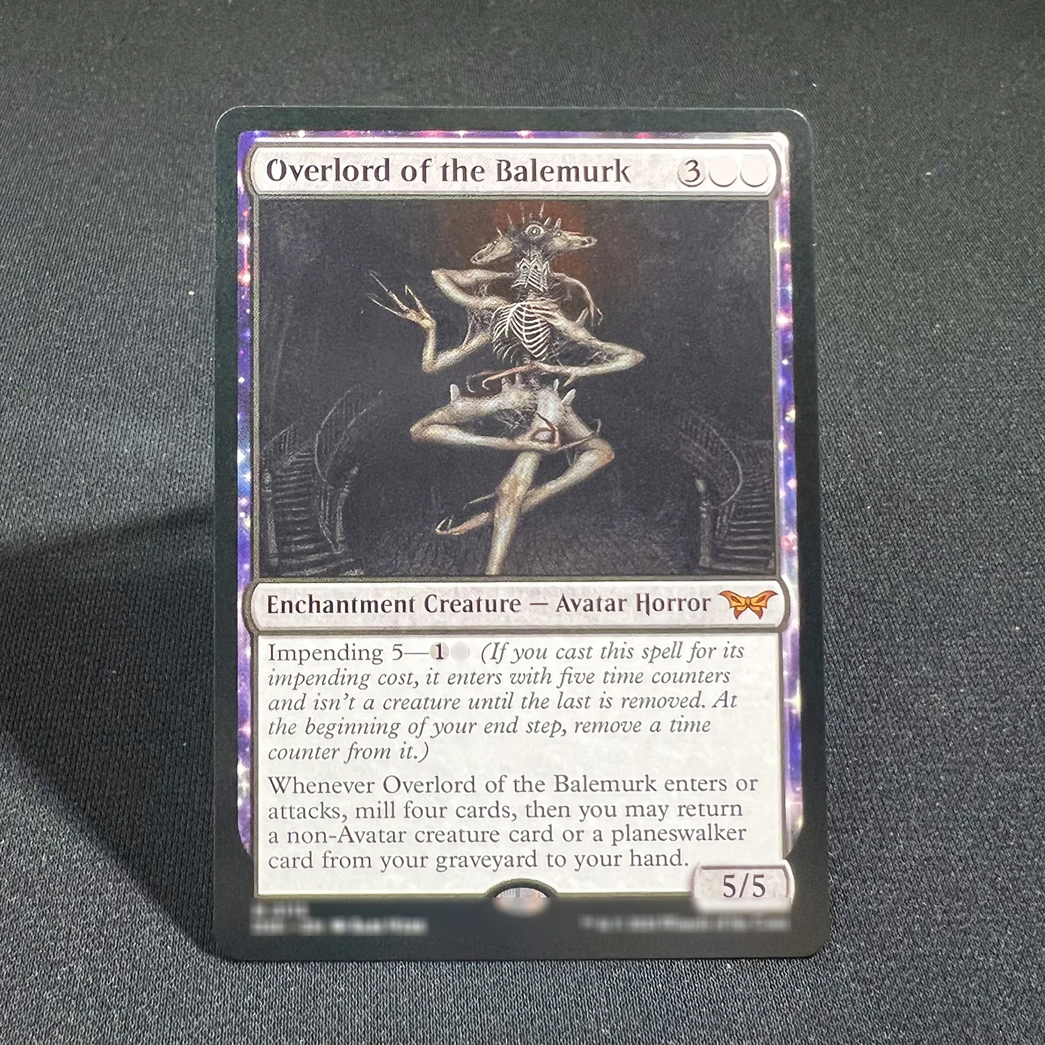 HOLO CustomEdgar Markov IN Encore Electromancer(Snapcaster Mage) JP Herald of Eternal Dawn Overlord of the Balemurk English Card