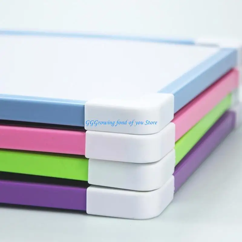 branco magnético H9EB com conjunto marcadores e ímãs branco apagável dupla face