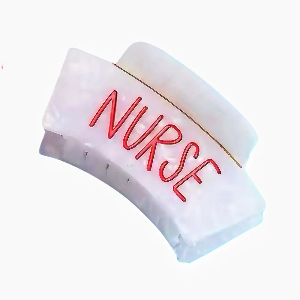 

Whimsical Anatomical Heart Claw Clip Eye-Catching Relaxing Nurses Holiday Hair Accessories Heart Hair Claws Clip