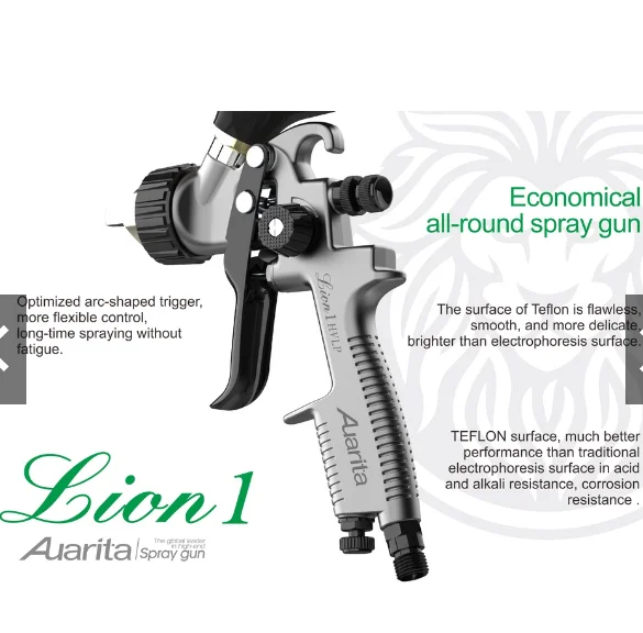 

Non-digital air Gaug Tip 600ml Cup Basecoat HVLP Spray Gun (with V1-B Plus(HVLP)Air Cap)