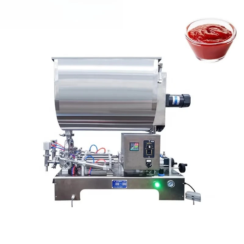 

Semi-Automatic Paste Filling Machine for Chemical/Industrial Products/Food Energy Saving Pneumatic Drive for Beverage Pure Water