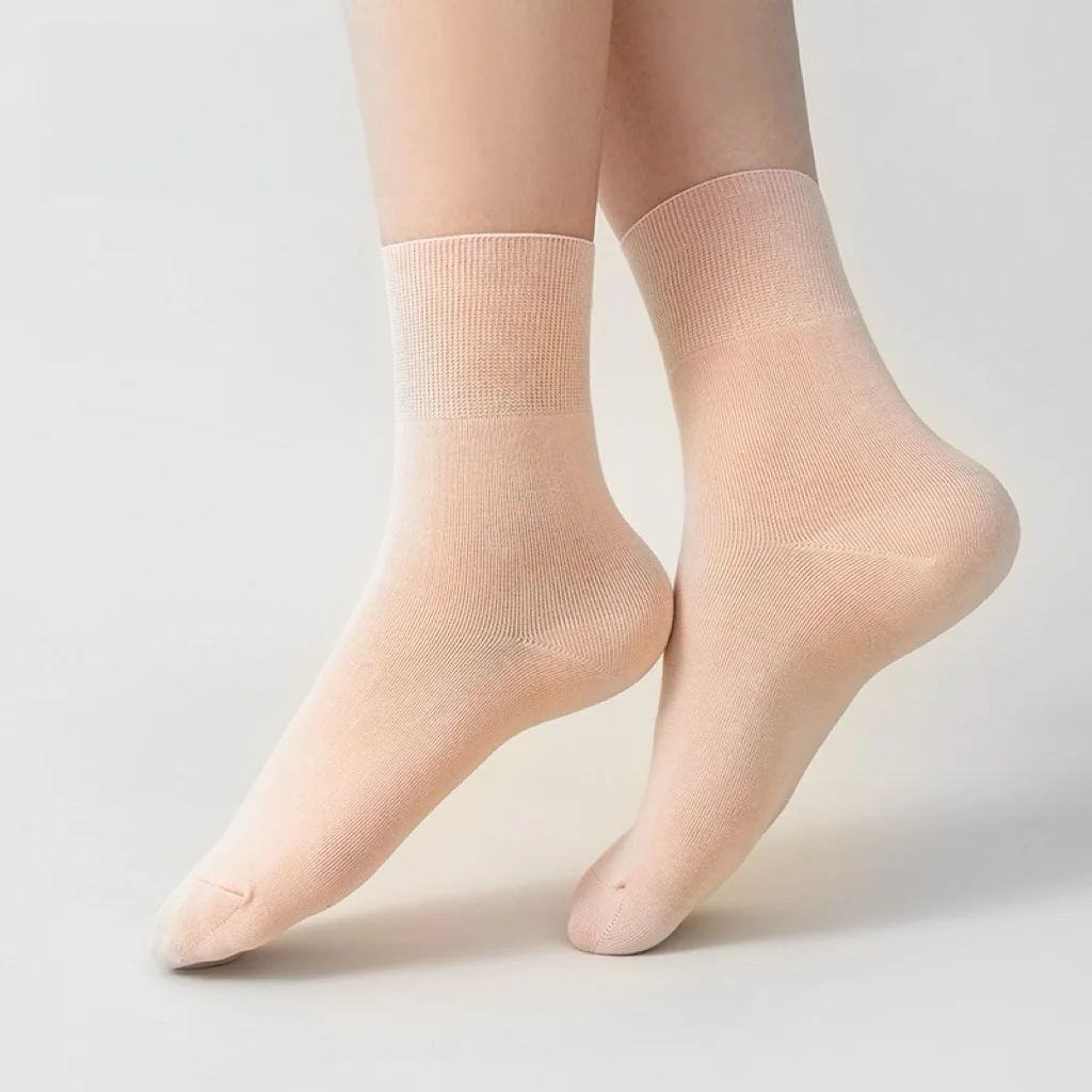 Calcetines de alta calidad para niños, niñas, mujeres, adultos, nailon, LICRA, blanco, negro, rosa, deportes de Yoga, Ballet, danza
