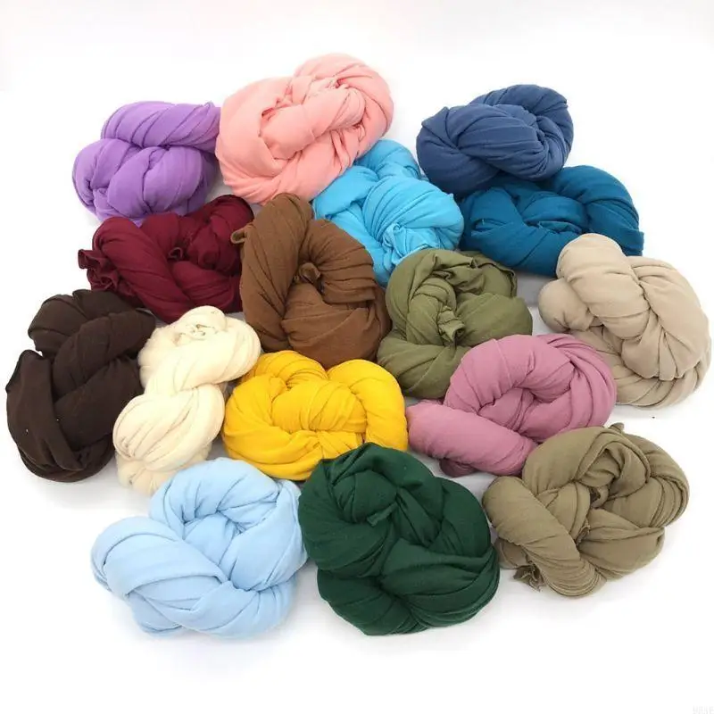 95AE 신생아 사진 의류 아기 랩 천 스트레치 랩 스튜디오 남아 여아