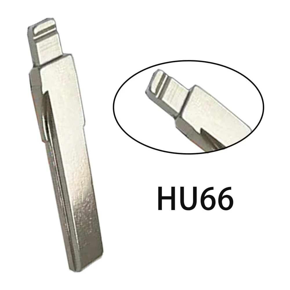 YOCASTY Flip Replacement Uncut Key Blade For VW Passat Bora Skoda Golf Polo Seat For Audi A6 A4 for KD900 Machine #31 HU66 5pcs