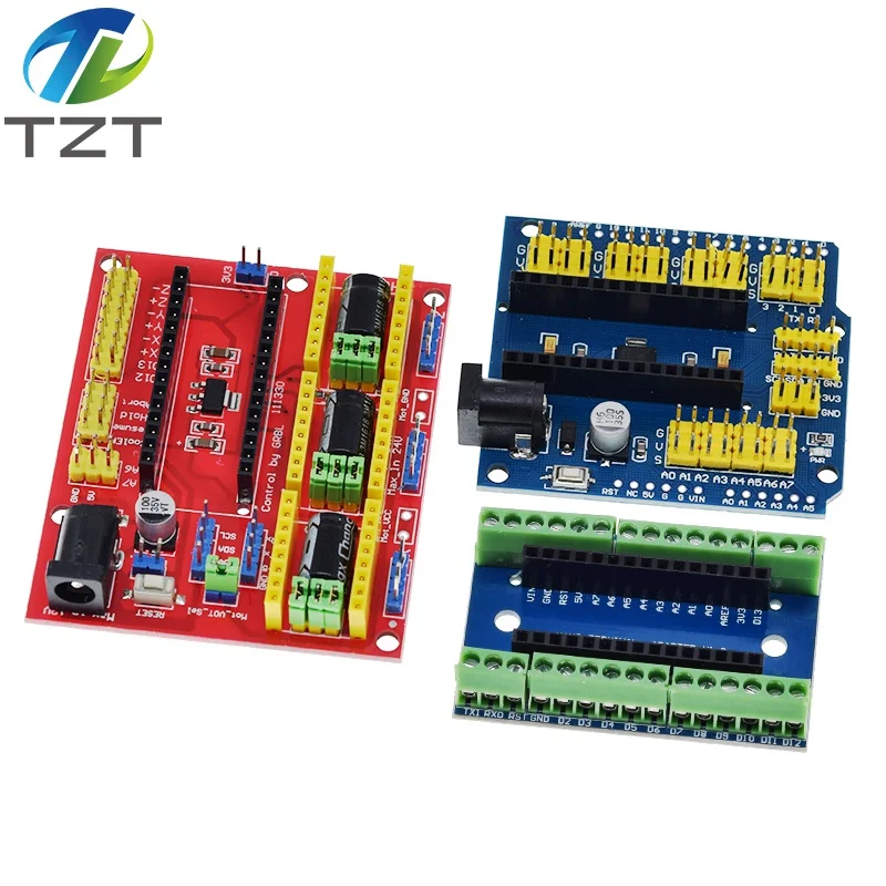 NANO V3.0 Controller Terminal Adapter Expansion Board Prototype Shield And UNO Multi-purpose Expansion Board For Arduino