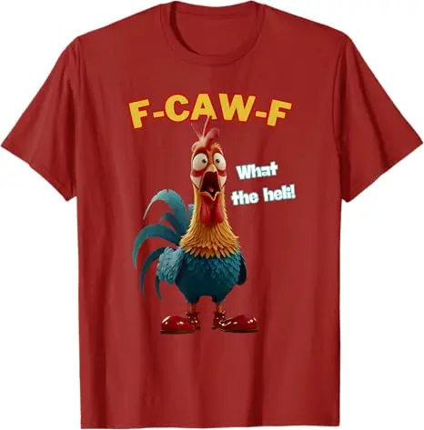 مضحك الدجاج F-CAW-F ما هيلي الدواجن الفكاهة تي شيرت Y2k الكمامة قائلا المحملة الجدة هدية مزرعة الحيوان الدجاج الجرافيك الزي