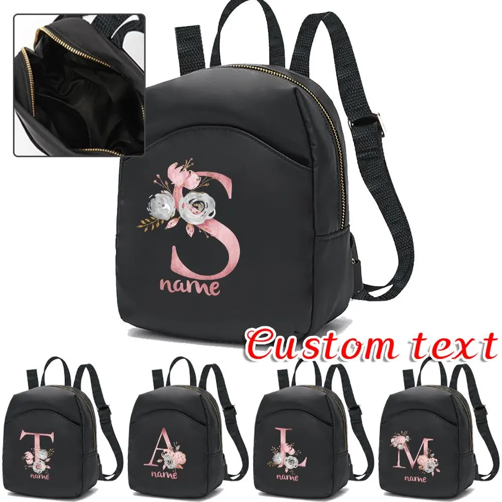 

Personalized Customized Fashion Backpack High Quality Nylon Travel Shopping Commuter Backpack Handbag