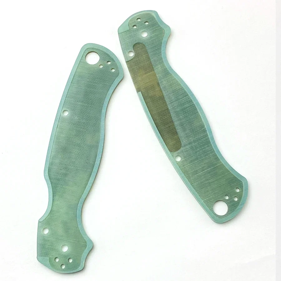 1 Pair Camo Pattern G10 Handle Scales | DIY Custom Replacement Grips for Para 2 / PM2 C81 Knife Upgrade