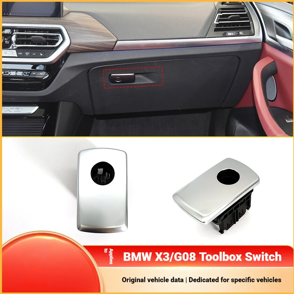 Applicable to BMW X3X4 Glove Box Handle G01 G02 G08 Toolbox Buckle Handle 51169363456