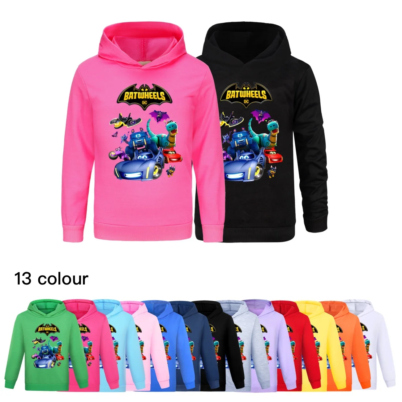 

Game Batwheels Cartoon me contro te Children Hoodie Kids Fashion Anime Hoodies Boys Sweater Coat Girls Funny Sweatshirts3057