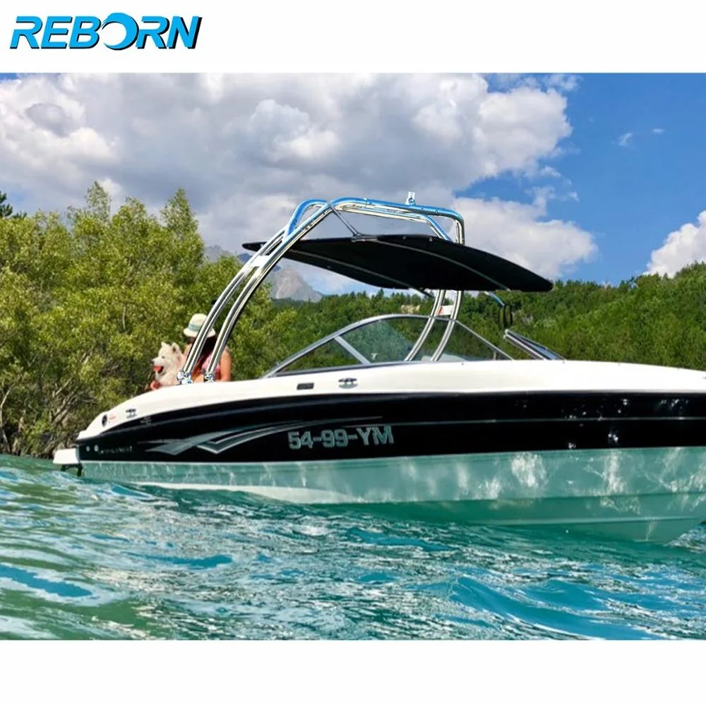Reborn Launch Forward Facing Wakeboard Tower Fast Install and Fold Down Boat Wake Board Towers