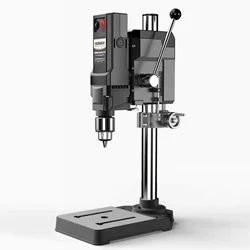 220V710W800W1050W Mini Benchtop Drill Press Precision Drilling Milling Machine Home Multi -functional Bead Tool Portable Driller