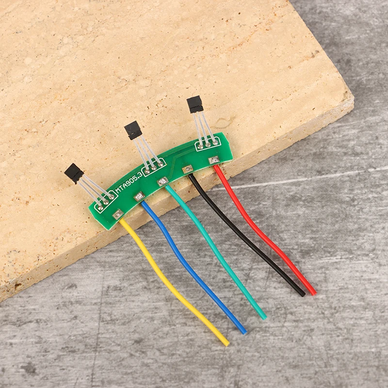 1 Pcs Universal Hall Sensor Assembly | 4402 Hall Plate With Cable For Brushless Motor Applications