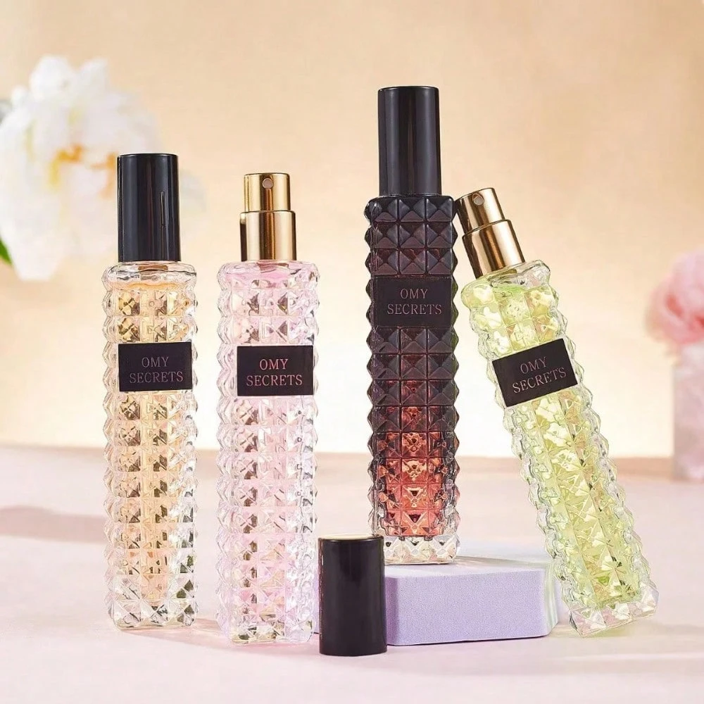 

4PCS OMY SECRETS Women's Perfume Gift Set - Long-Lasting Floral Eau de Parfum