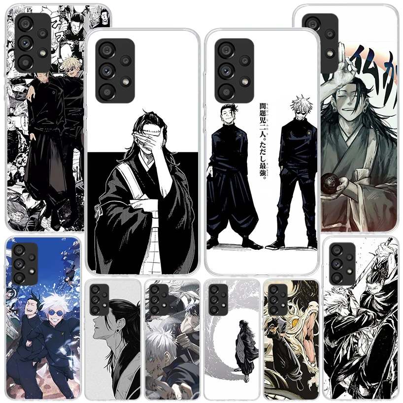 Jujusu Kaisen Geto Suguru Phone Case For Samsung Galaxy A15 A14 A13 A12 A55 A54 A53 A52 A35 A34 A33 A32 A25 A24 A23 A22 A05S A04