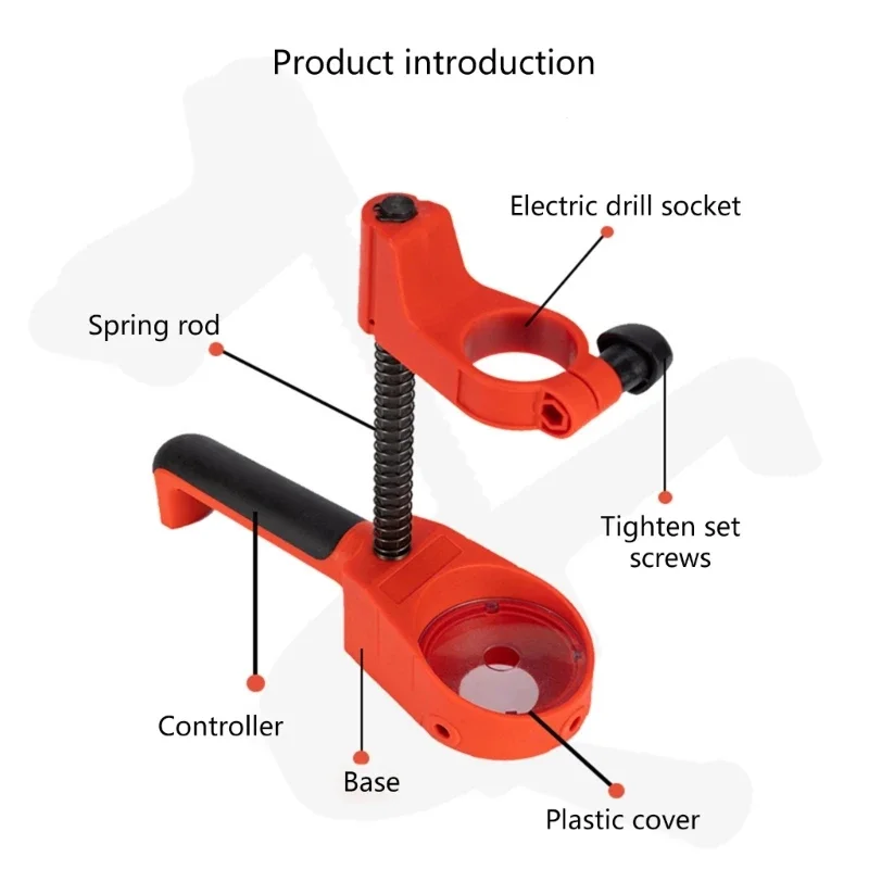 Drill Press Stand Workbench Clamp Drilling Collets 90 Degrees Holder Bracket Rack Drill Holder Grinders Accessory