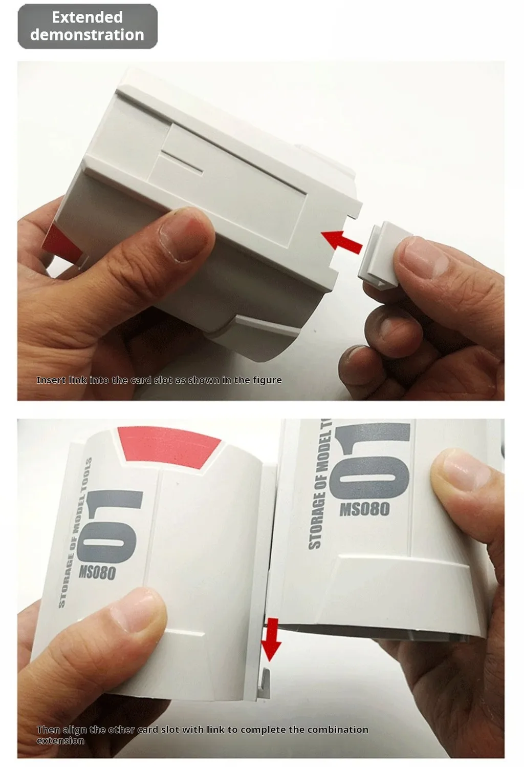 MSWZ MS080 Hobby Tool Storage Box Anti-Rust Metal Pliers for Gundam Model Crafting DIY Assembly Rust-Free Maintenance Case