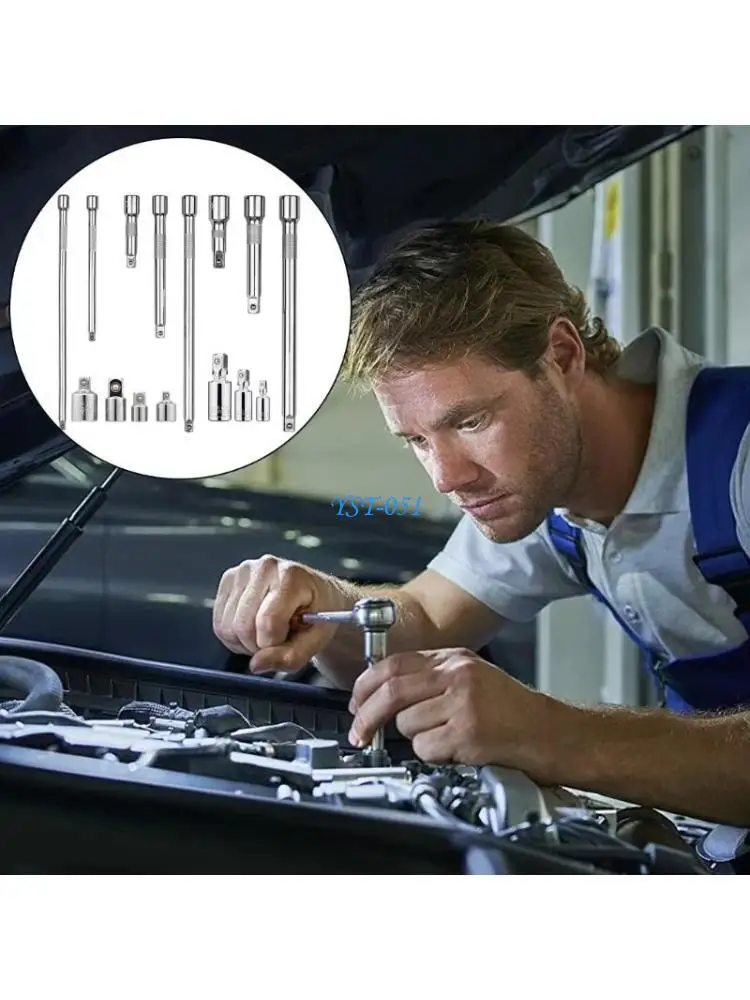 

E15A Impact Resistant Inch 3/8inch 1/4inch Wrench Extender for Heavy Duty Tasks