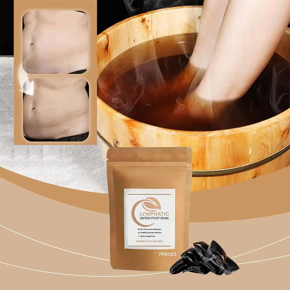 Herb Detox Foot Bath Beads Mild Ingredients Promotes Venous Health, and Prevents Varicose Veins Relive Fatigue