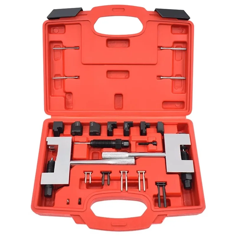 

Подходит для Mercedes-Benz M271 M272 M276, двухрядная заклепка, установщик синхронизации цепи, специальный инструмент для снятия цепи ГРМ