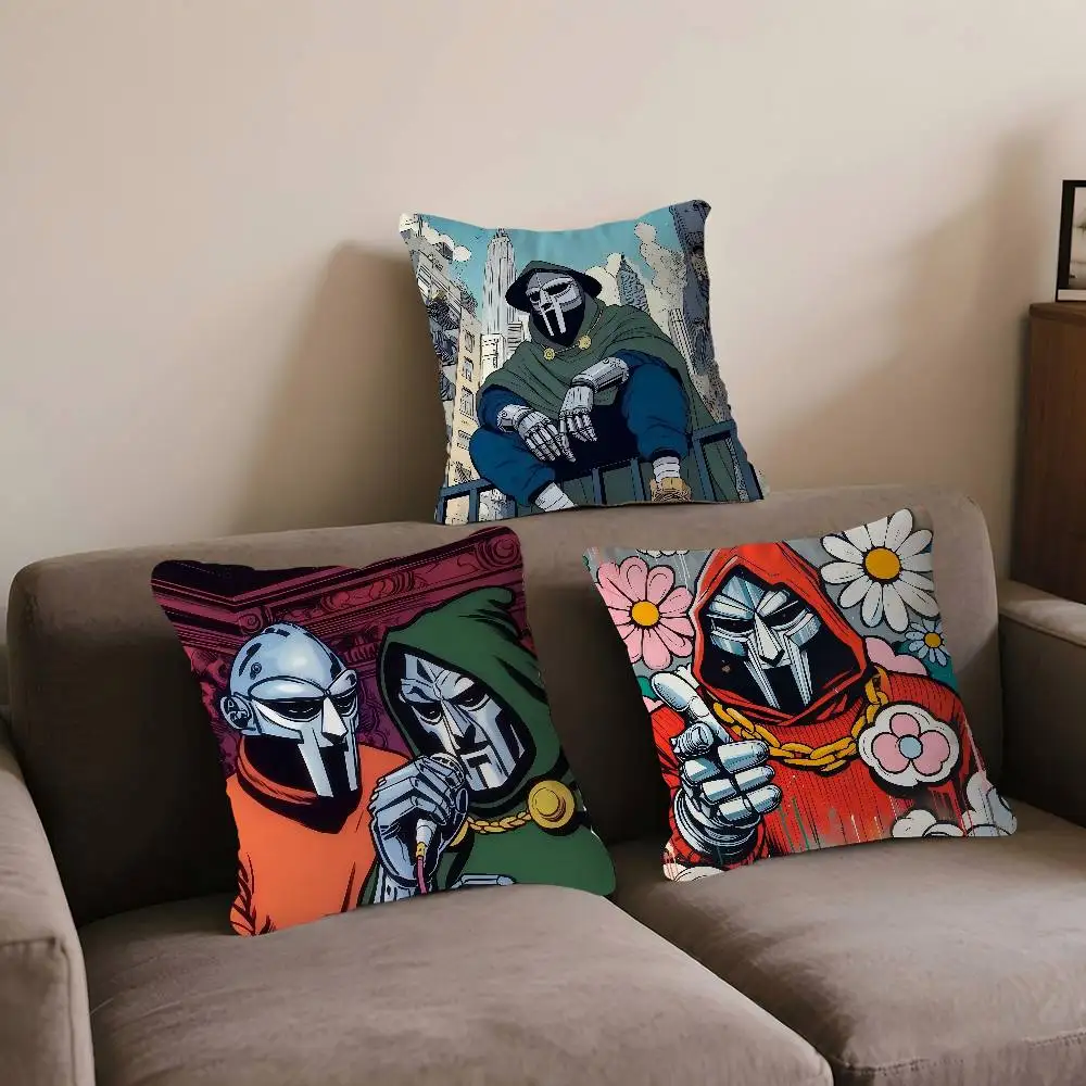 

MF Doom персонализированная подушка пылезащитный чехол для спальни, детская вечеринка, украшение, наволочка, подарок на день рождения для детей