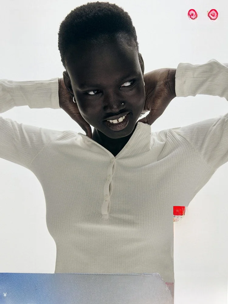 

H&M Women's Long Sve T-irt Comfortable Slim Fit round Ne Henry Collar Base Layer irt for Spring Inner Wear 29736