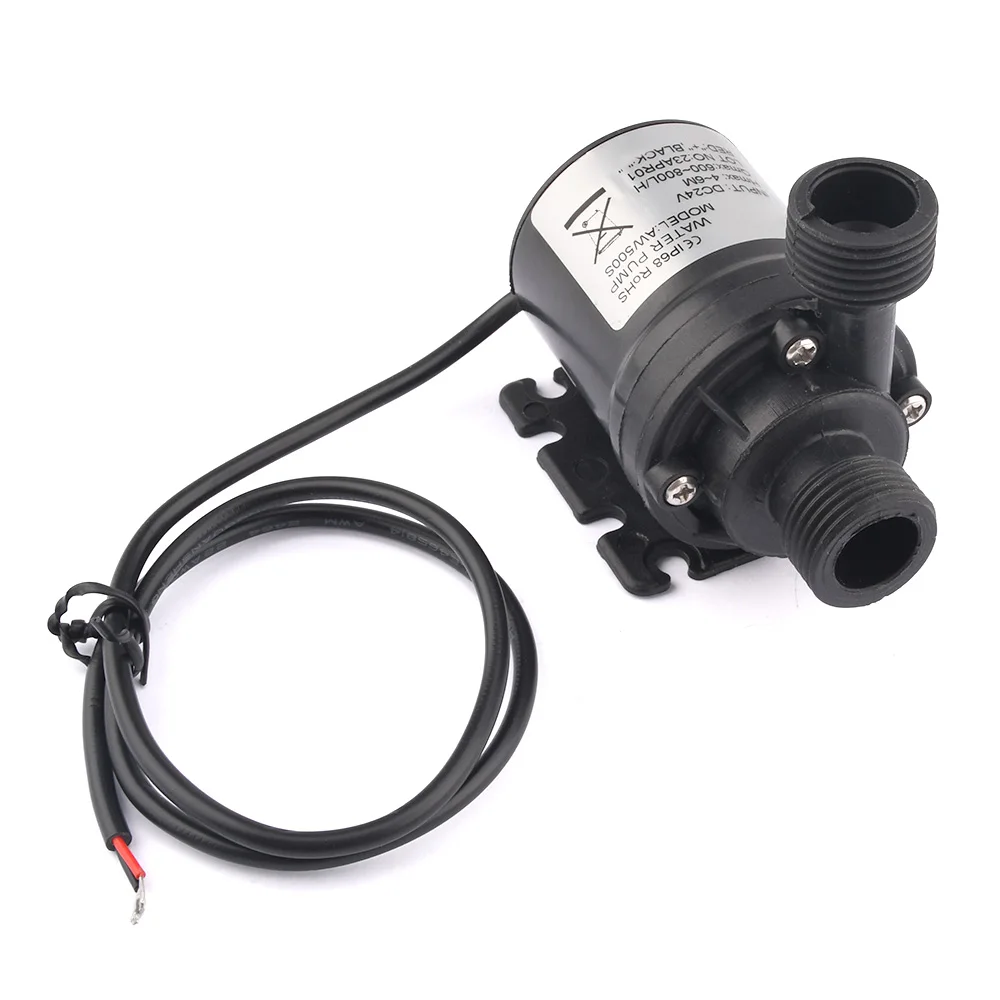 

Ultra-quiet DC 12/24V Mini Brushless Motor Submersible Water Pump 600-800L/H Garden Portable For Cooling System Fountains Heater