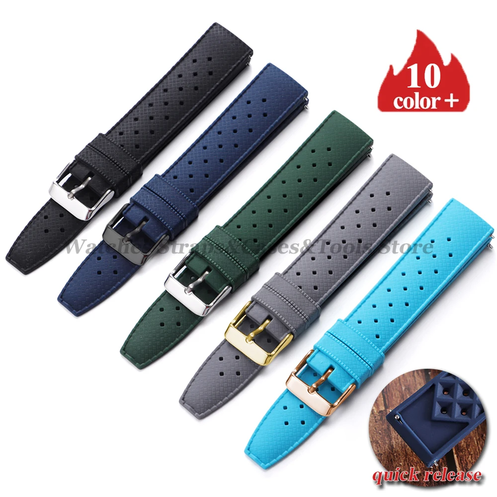 20Mm 22Mm Tropic Ru… - image