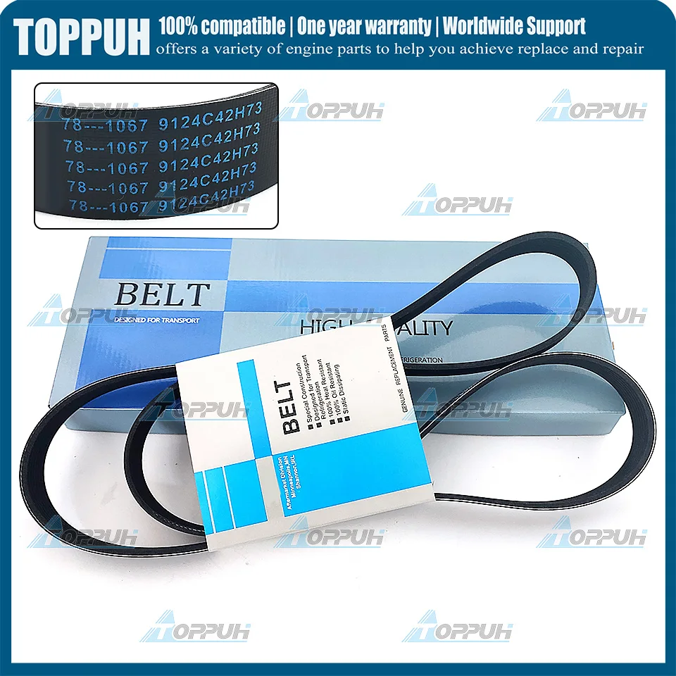 

New 78-1067 Belt Engine to Compressor For Thermo King XDS & TS-500 781067 781-067