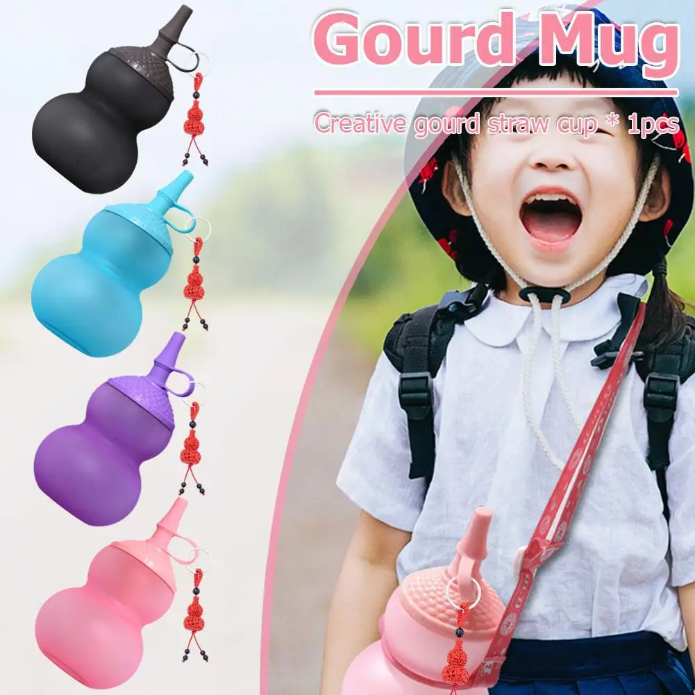 Chinese Water Cup Capacity Gourd Sports Bottle Creative Travel Ancient Trendy Water Cup Style Unique Mug Q8M8