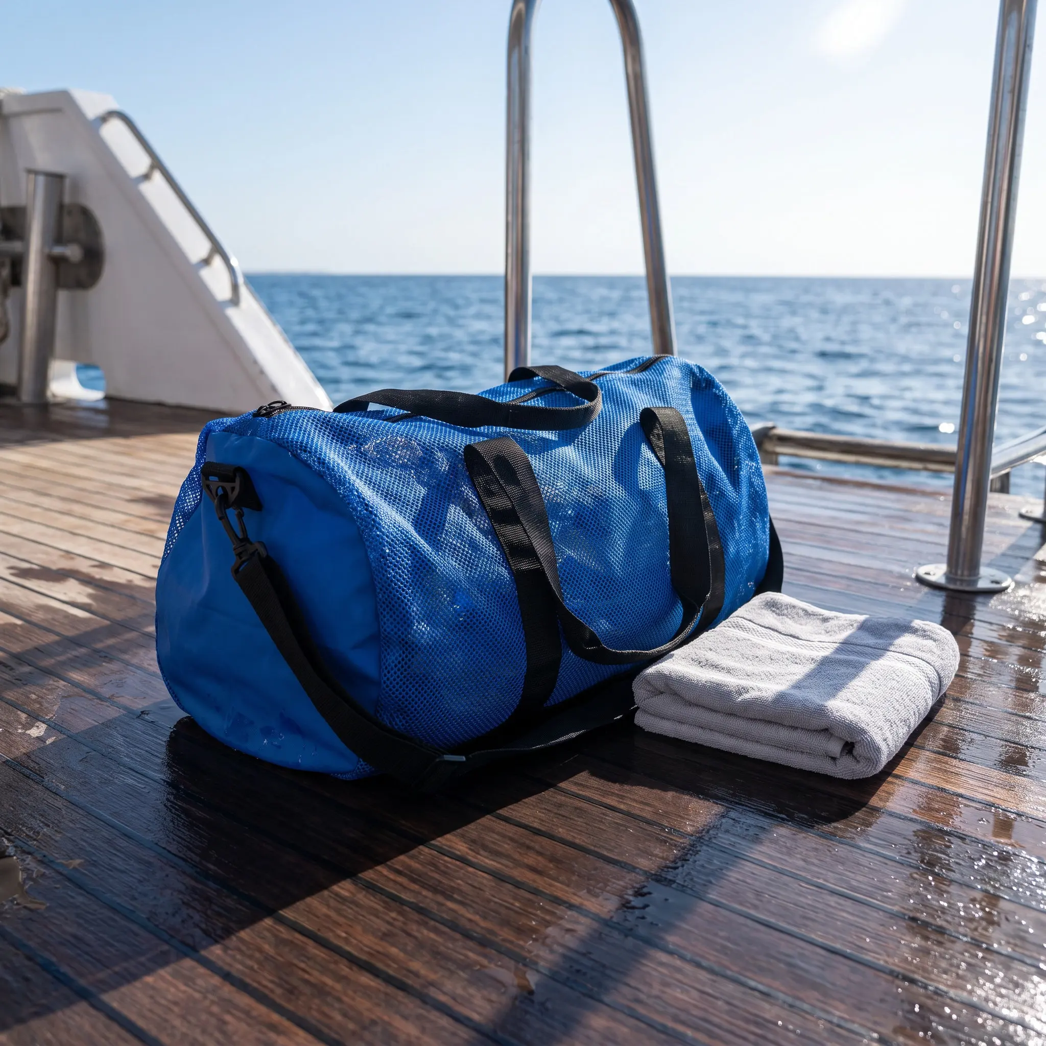 Borsa da spiaggia a rete, con - Snorkeling Gear recensione e prezzo