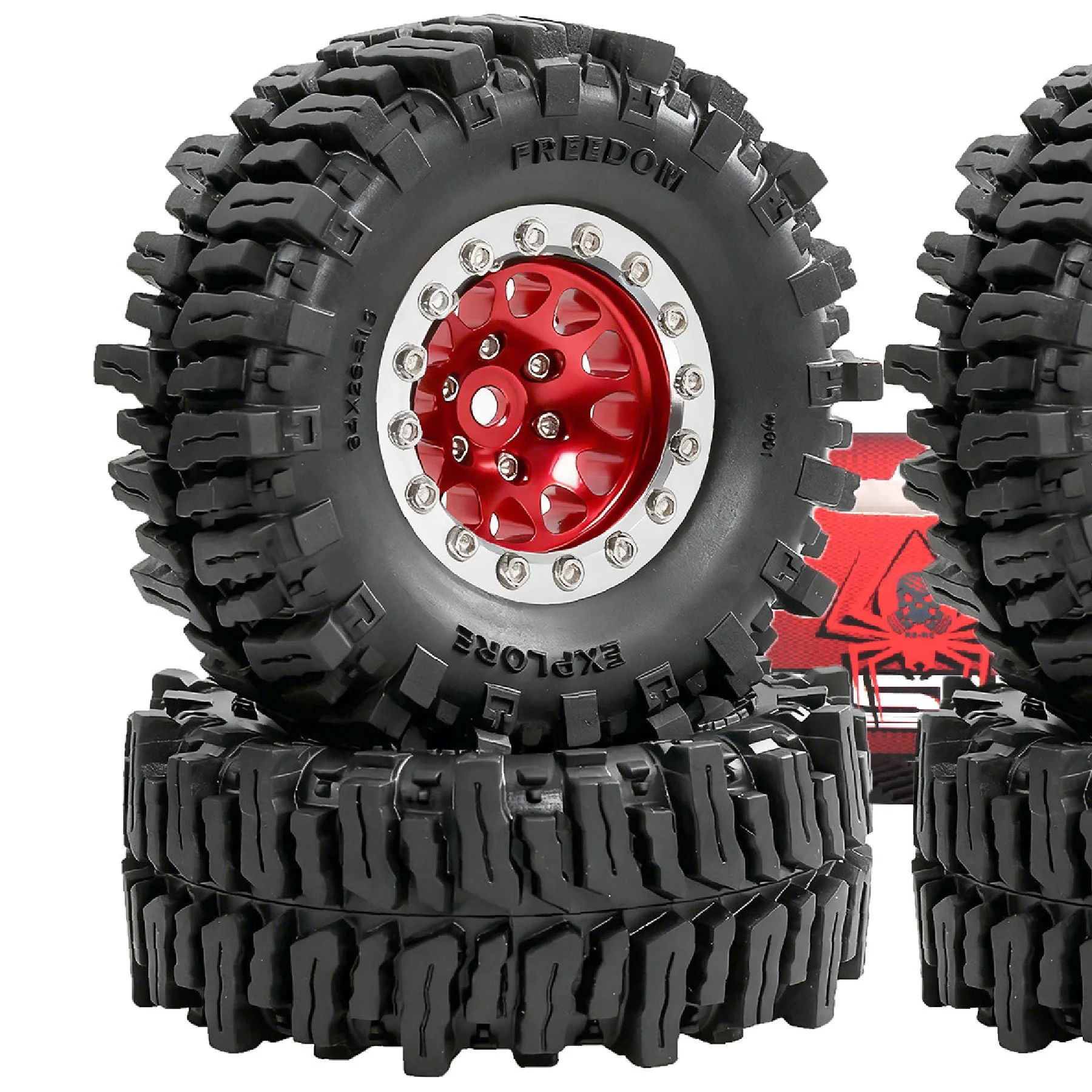 RED SPIDER 4Pcs 1.3