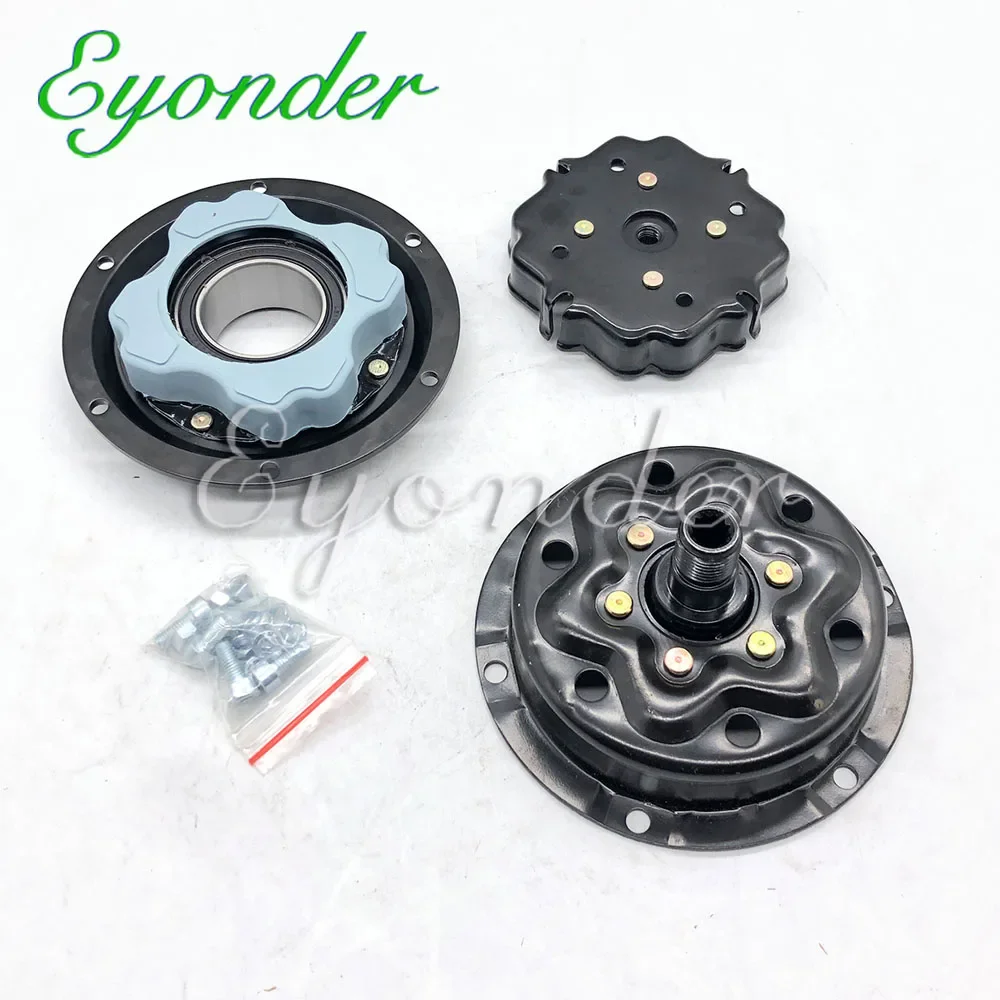 AC Compressor Clutch Pulley for VW TRANSPORTER MULTIVAN CARAVELLE CALIFORNIA T5 3D0820805G 7H0820805A 7H0820805E 7H0820805F