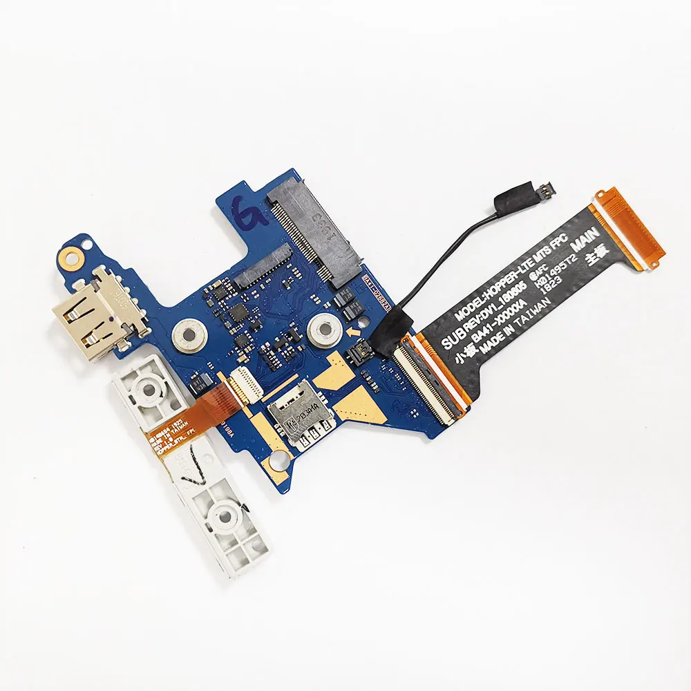 OEM For Samsung Chromebook Plus XE520QAB XE521QAB XE525QBB Laptop USB Jack Port Switch Power Button Board Cable BA41-02682A