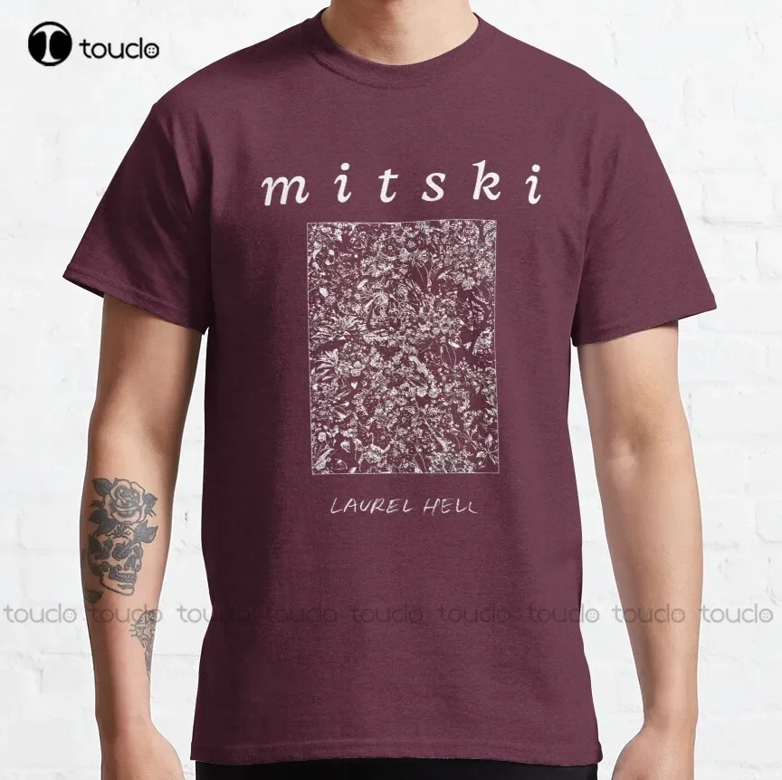 Mitski Laurel Hell camiseta clásica camisetas de gran tamaño moda creativa ocio camisetas divertidas camiseta de moda verano Xs-5Xl Retro