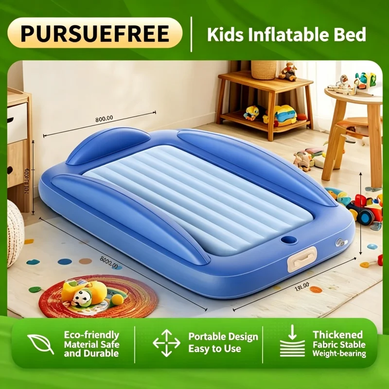 children's-inflatable-travel-bed-inflatable-toddler-mattress-with-safety-side-rail-widened-suitable-for-outdoor-and-home-use