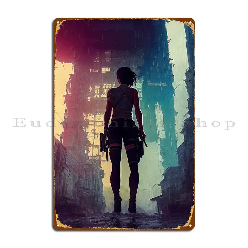 Exploring Devastated Dock Metal Sign Wall Decor Bar Cave Home Customize Wall Cave Tin Sign Poster