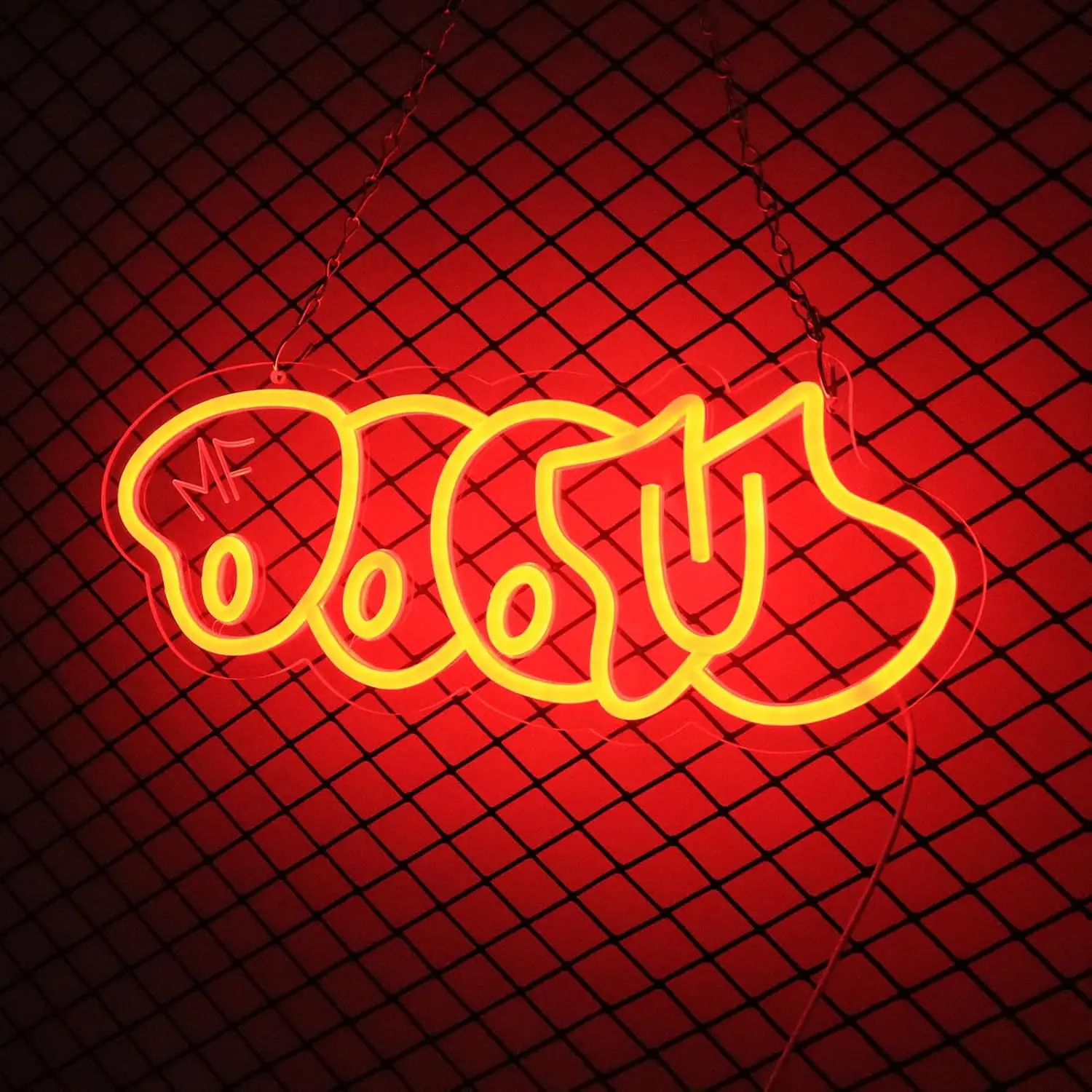 

Mf Doom Neon Sign USB Dimmable LED Neon Light for Man Cave Music Bar Bedroom Game Room Home Decoration Christmas Birthday Gift