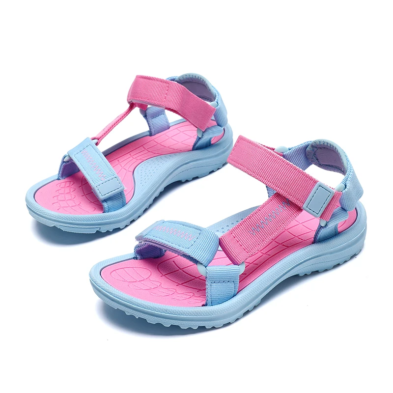 

Summer Breathable Sport Sandals for Girls Casual Beach Shoe Comfortable Walking Kids Non-slip Students Sandalias Casual Walking