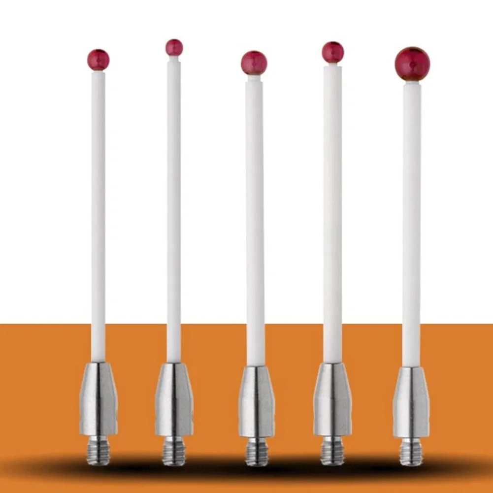 

CMM Contact Probe Threaded Handle Red Ball Head Porcelain Rod Extension Rod A-5004-3646 A-5004-2545 A-5004-6040 A-5004-0154