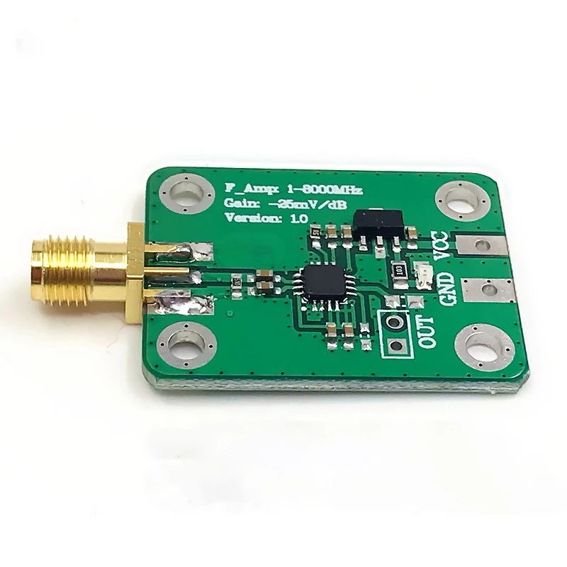 AD8318 Logarithmic detector 70dB measurement, power meter (1-8000MHz)