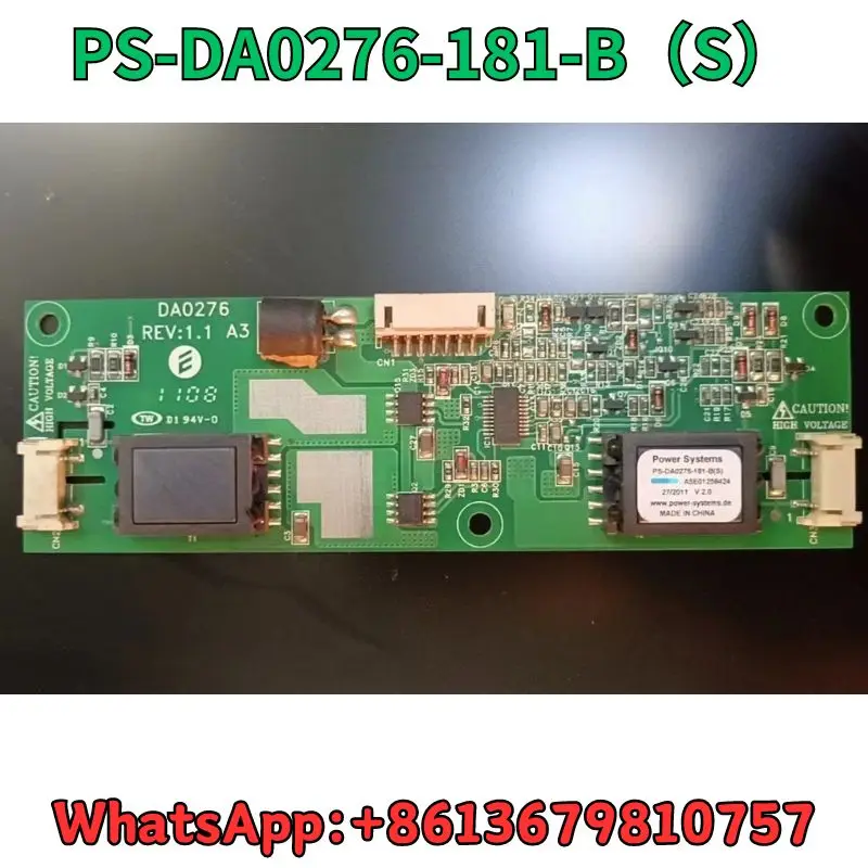 

Used High voltage board PS-DA0276-181-B (S) test OK Fast Shipping