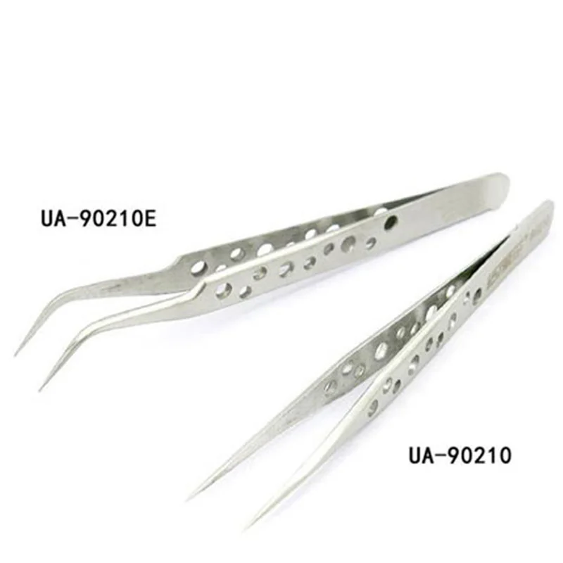 Precision Angled Straight Decal Tweezers Plastic Military Model Kit Art Doll Handicraft Building Making Tool