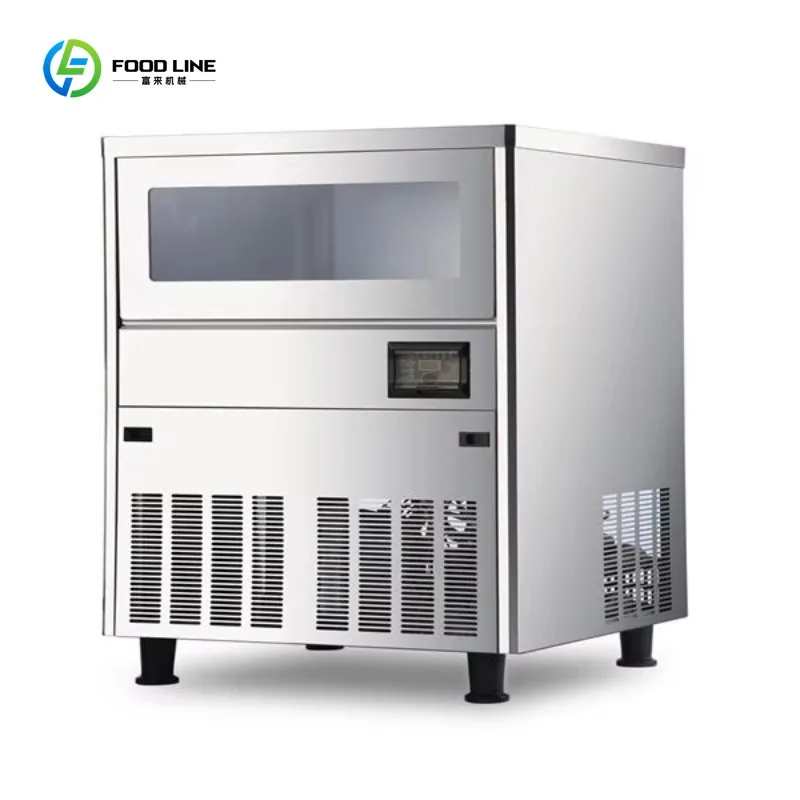 Customized New Design Moon Shape Ice 95kg Production Crescent Ice Maker Machine