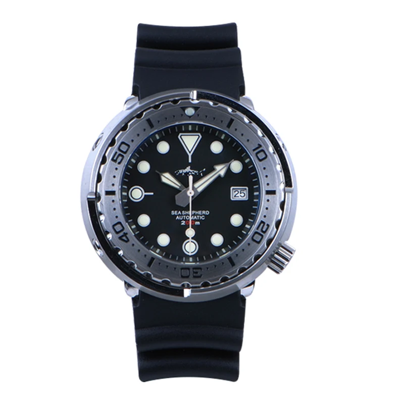 Japanese Fully Automatic Mechanical Watch Men's SBBN Water Ghost Diving Can Business Sports Waterproof Steel Watch