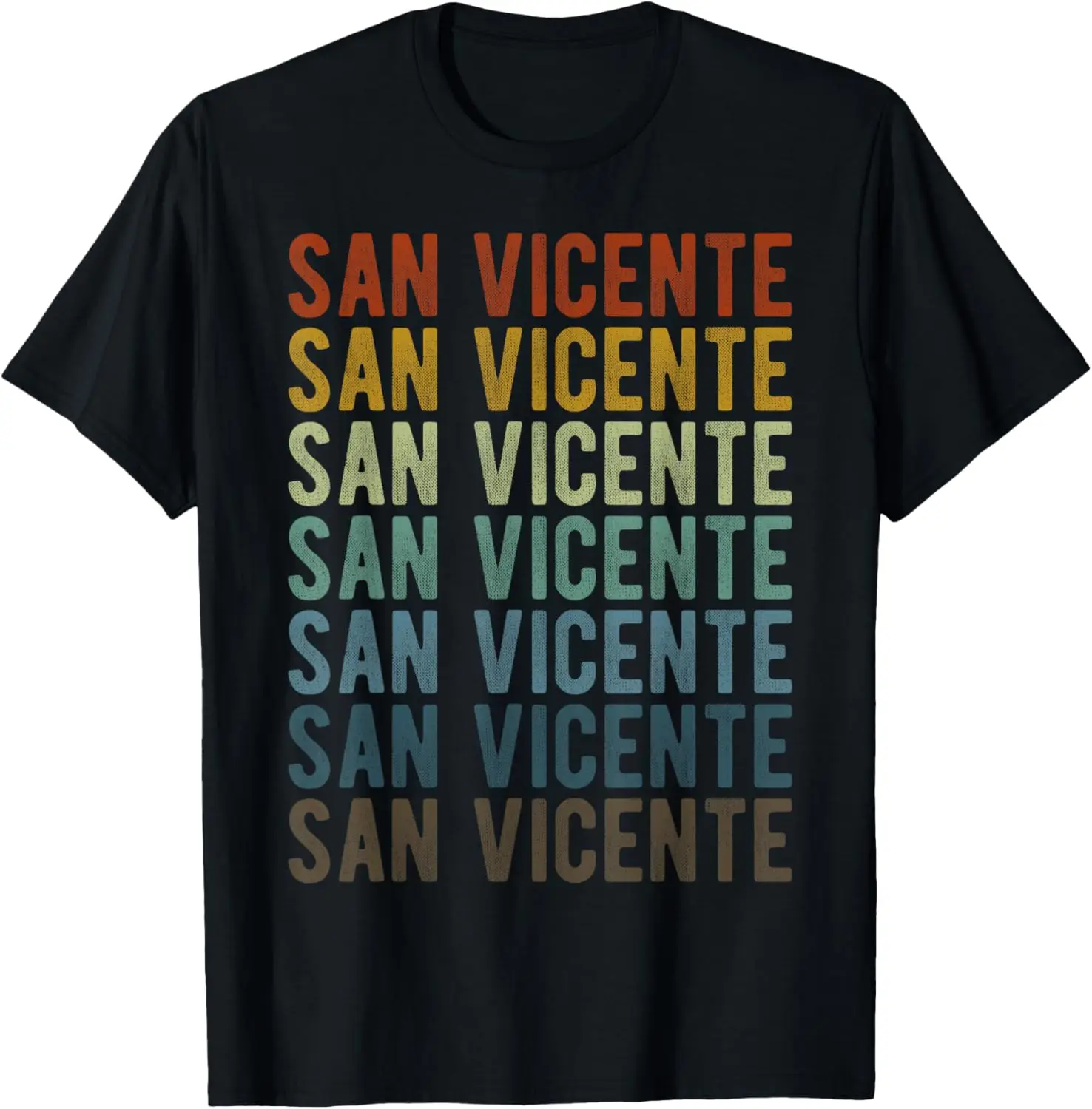 

San Vicente City El Salvador Retro T-Shirt