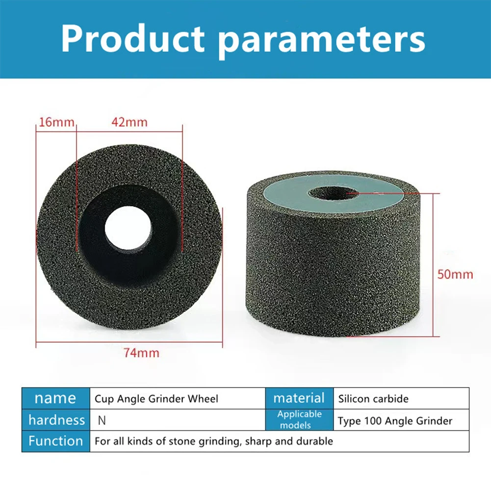 

Polishing Angle Grinder Wheel Carving Tools Granite Polishing Wheel Silicon Carbide Solid Angle Grinder Head Stone