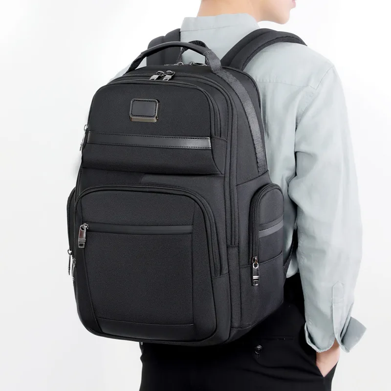 High Quality Black Grey Men\'s Backpack Large Capacity 17.3 Inch Laptop Backpacks Male Handbag Rucksack Outdoor Bagpack Schoolbag