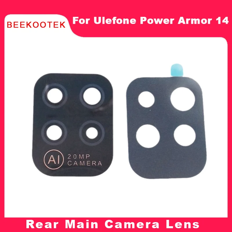 New Original Ulefone Power Armor 14 Back Camera Lens Rear Main Camera Lens Repair Replacement Accessories For Ulefone Armor 14